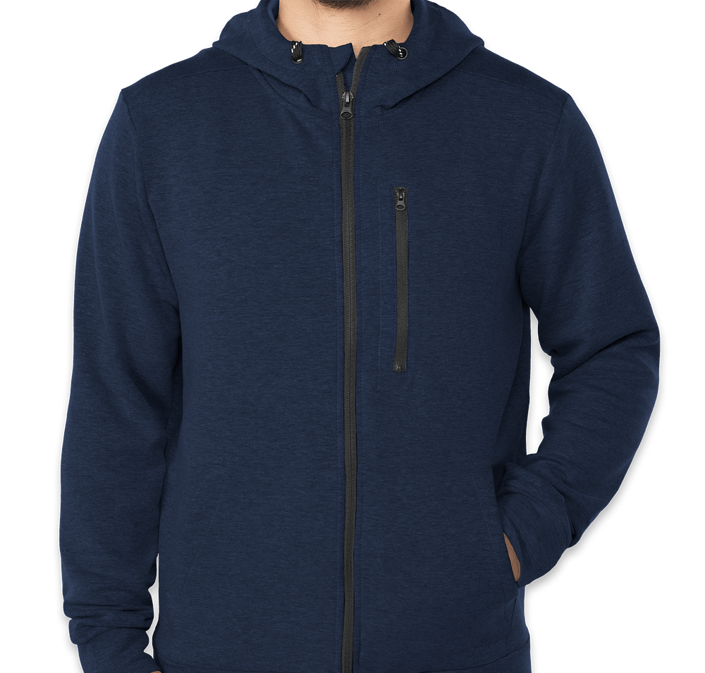 Gapfit Stretch Jersey Lined Performance Zip Hoodie-default