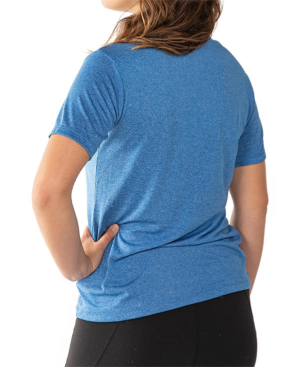 Reebok Women's Heather V-Neck Performance Shirt