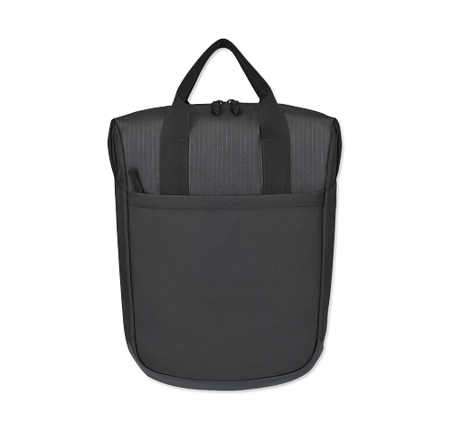 Full Color Transit 16" Computer Tote Backpack in Black