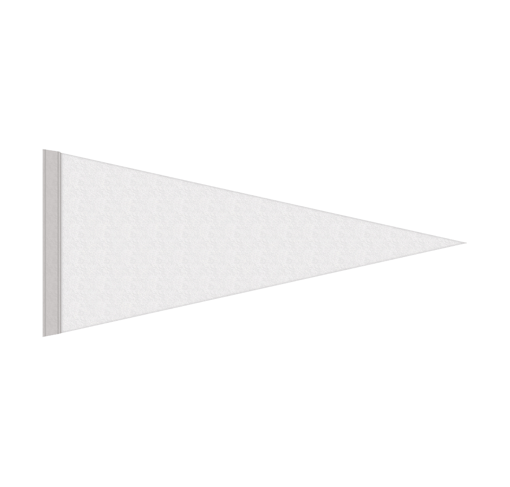 Full Color 8" x 18" Soft Felt Pennant-default