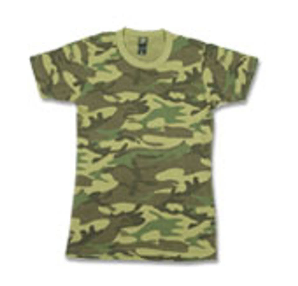 Alternative Apparel Girly Basic Camo T