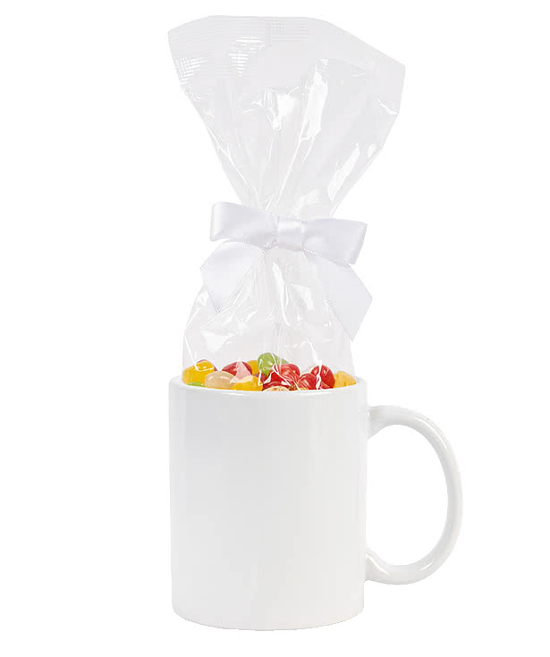 Full Color 11 oz. Ceramic Mug and Jelly Belly Gift Set