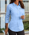 Port Authority Women's Easy Care Long Sleeve Nailhead Dress Shirt