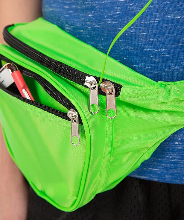 Custom neon 2025 fanny packs