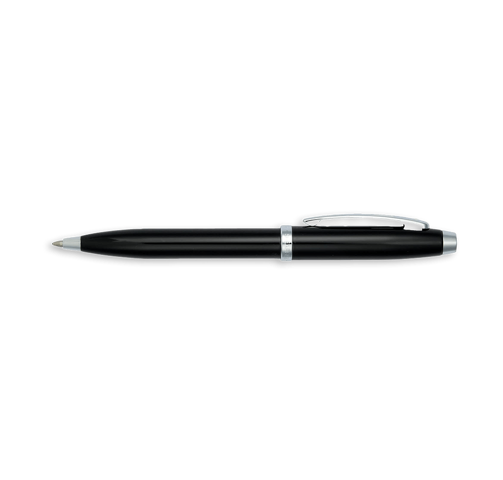 Laser Engraved Sheaffer 100 Glossy Lacquer Ballpoint Pen (black ink)-default
