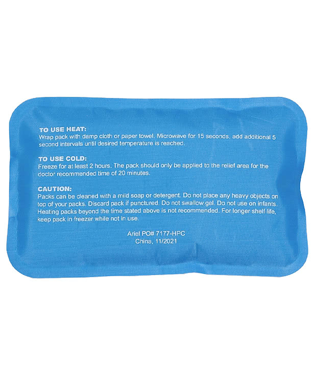 Rectangle Nylon-Covered Hot/Cold Pack