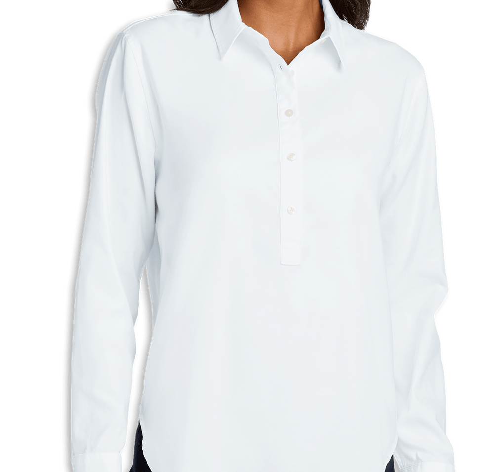 Mercer+Mettle Women's Modern Oxford Easy Care Dress Shirt-default