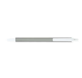 BIC Clic Stic Pen (black ink) - Color: Silver / White
