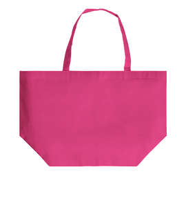 YaYa Non-Woven Shopper Tote Bag - Color: Magenta