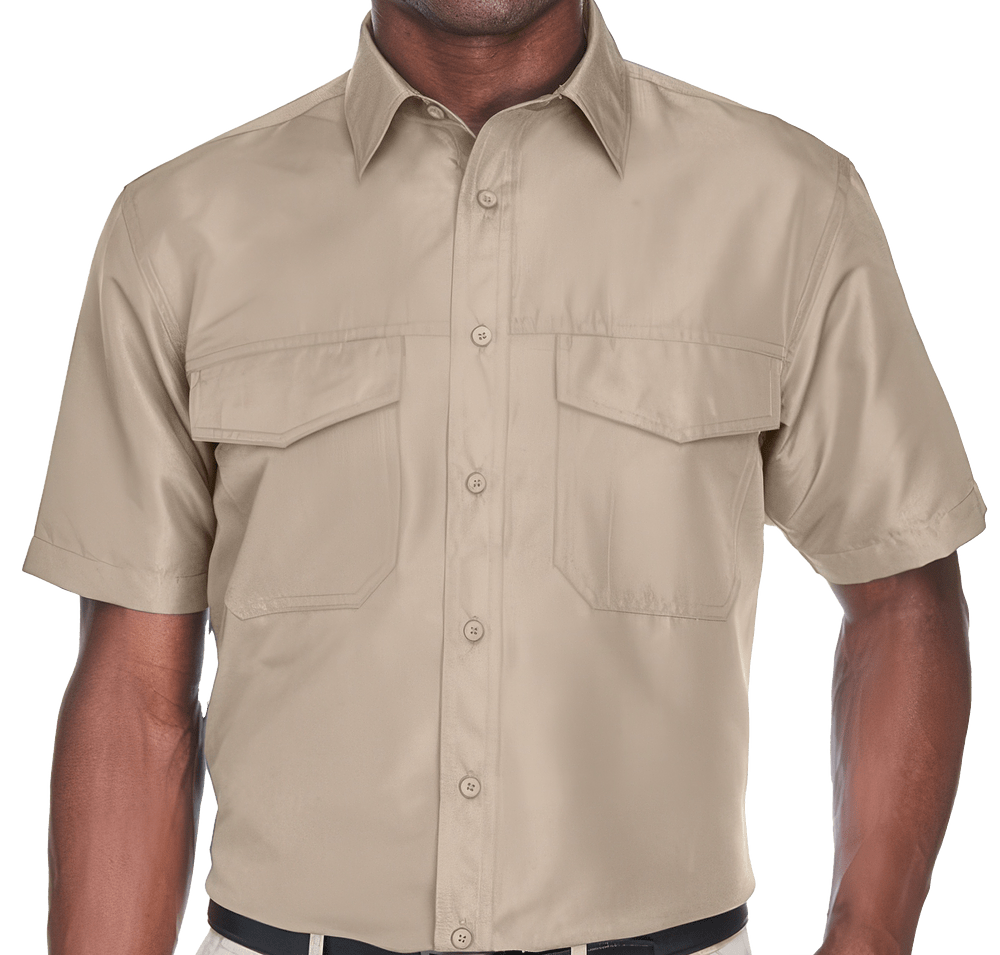 Harriton Key West Performance Short Sleeve Staff Shirt-default