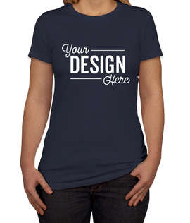 Canada - Bella + Canvas Women's Slim Fit Favorite T-shirt - Color: Navy