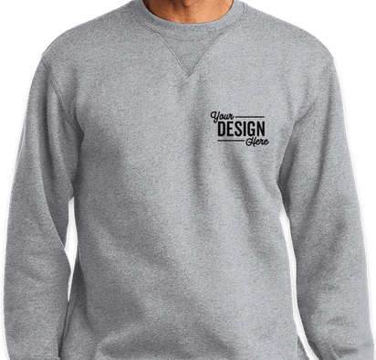 Custom Midweight Crewneck Sweatshirt