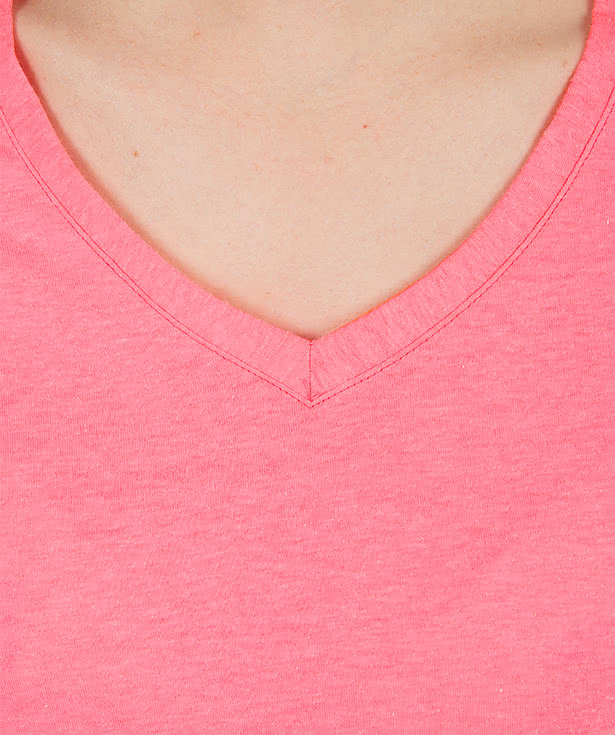 Hanes Women's X-Temp Short Sleeve V-Neck T-shirt