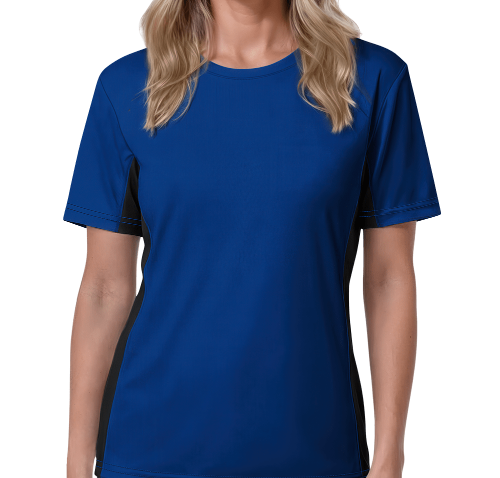 Blue Generation Women's Colorblock BLU-X-DRI Performance Shirt-default