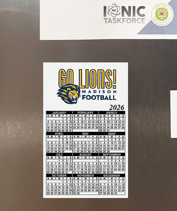 Full Color Calendar Magnet - .036"