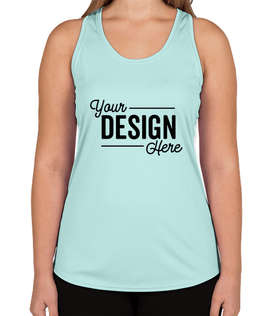 Augusta Women's Mesh Back Performance Racerback Tank - Color: Aqua
