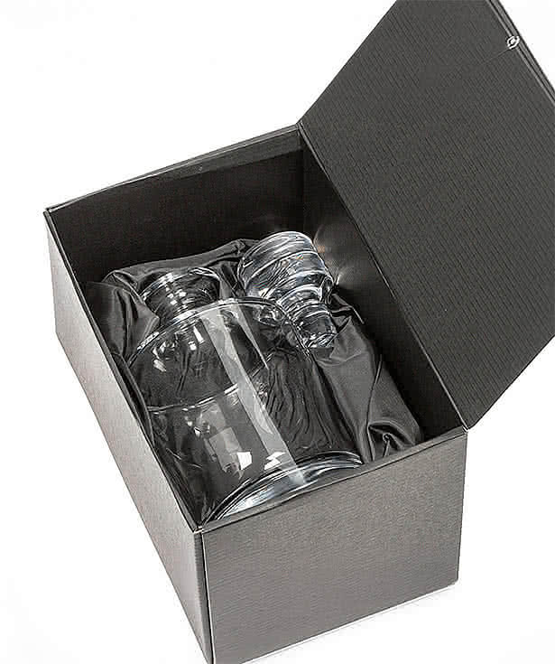 Laser Etched 30 oz. Monterey Decanter with Lid