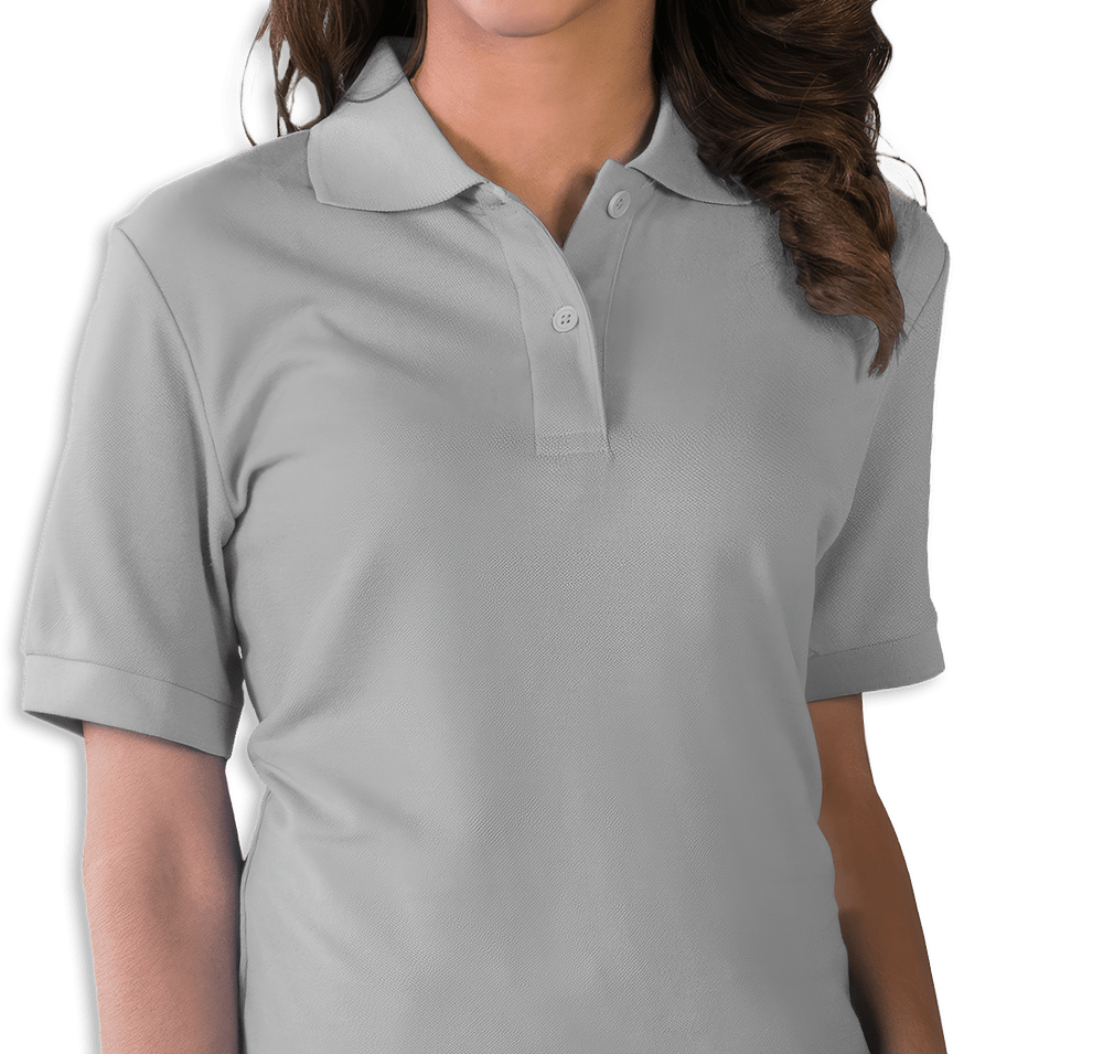 Blue Generation Women's Soft Touch Pique Polo - Embroidered-default