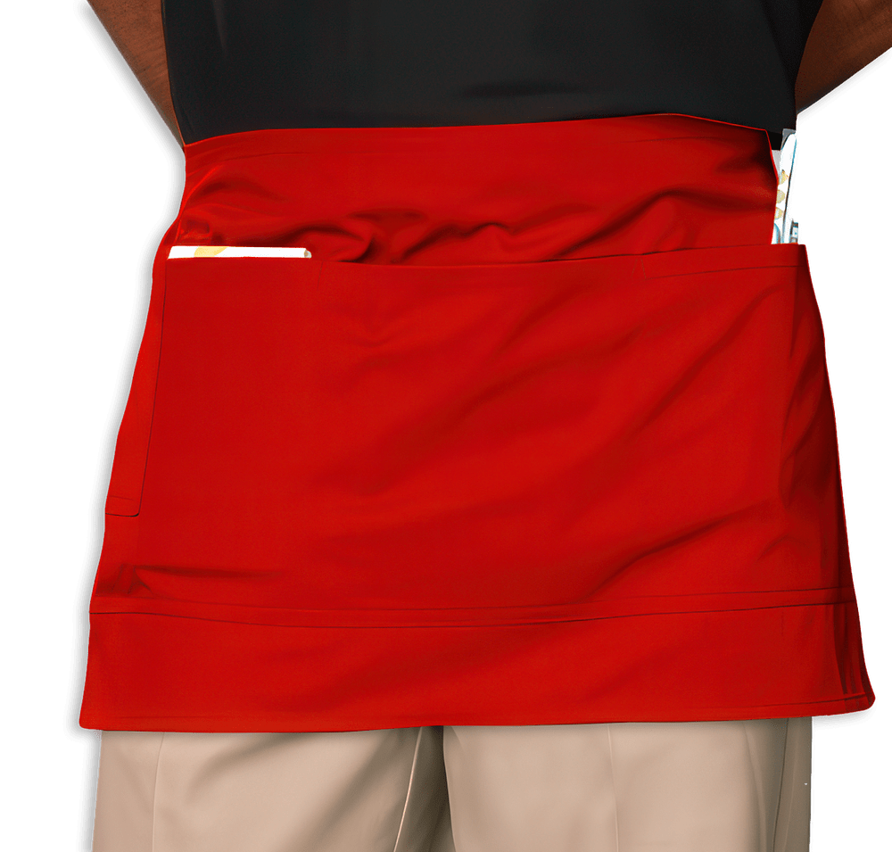 Blue Generation Scotchgard Treated Four-Pocket Waist Apron - Embroidered-default