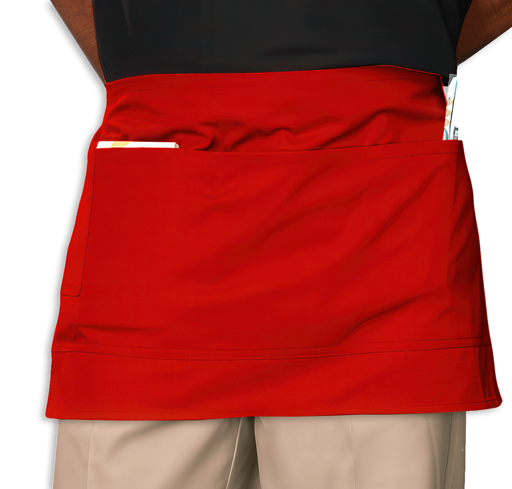 Blue Generation Scotchgard Treated Four-Pocket Waist Apron - Printed-default