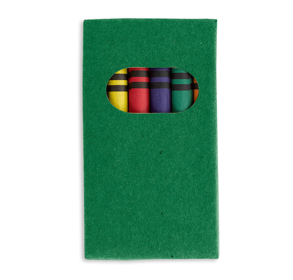 Full Color 6-Piece Crayon Set-default