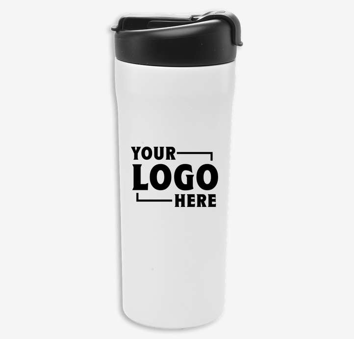 24 oz. Stainless Steel Insulated Dual Lid Tumbler custom branded