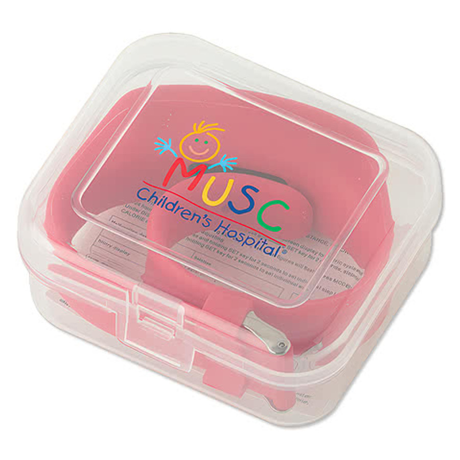 Silicone Pedometer Activity Watch in Black