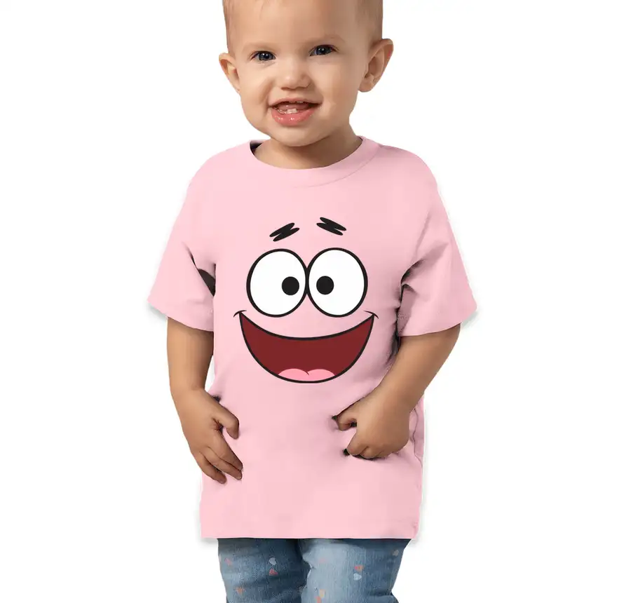 SpongeBob SquarePants - Patrick Full Face - Bella + Canvas Toddler Jersey Short-Sleeve T-shirt
