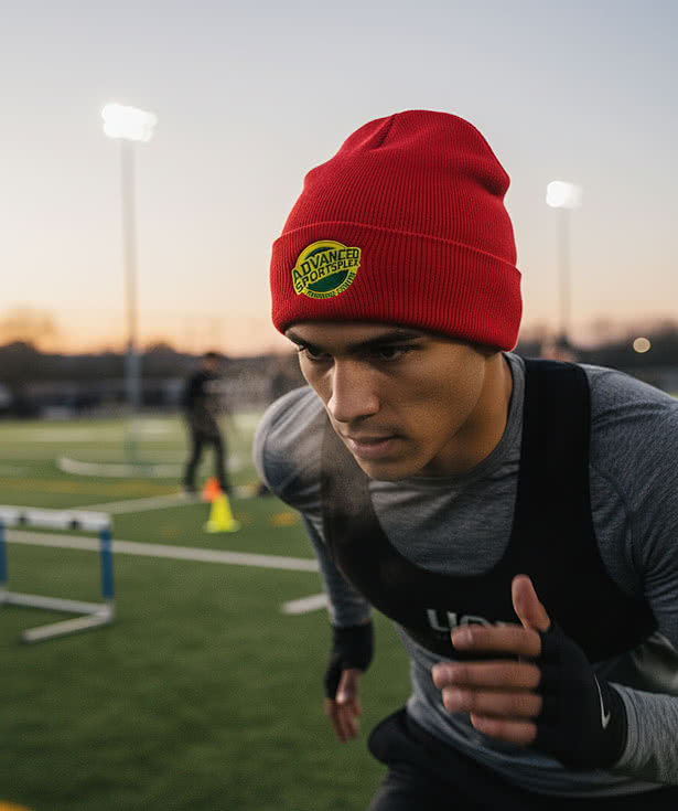 Acrylic Stretch Knit Beanie