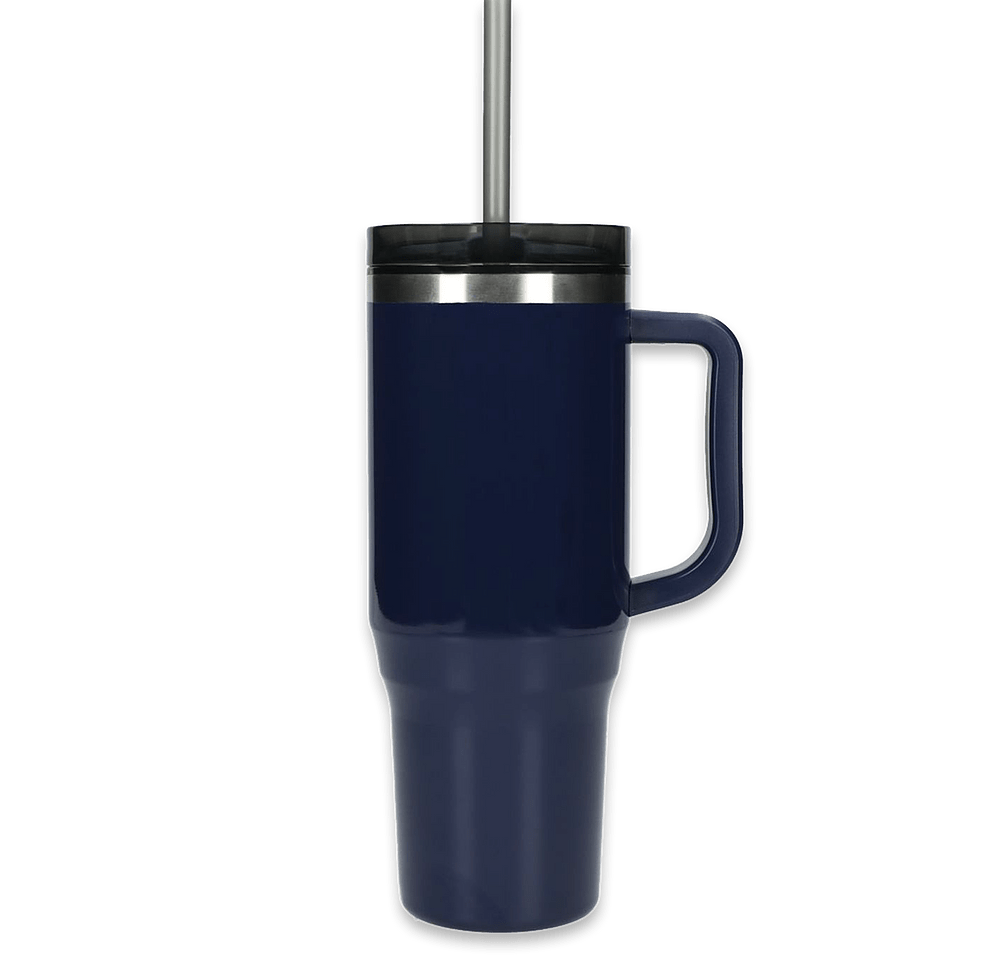 Laser Engraved 40 oz. Thor Stainless Steel Eco Tumbler with Straw-default