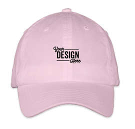 Valucap Youth Bio-Washed Hat - Color: Light Pink