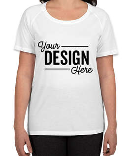 Sport-Tek Women's Tri-Blend Raglan Performance Shirt - Color: White