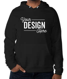 Bella + Canvas Ultra Soft Pullover Hoodie - Color: Black