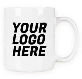 11 oz. Ceramic Mug - Color: White