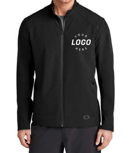 OGIO Connection Full-Zip Soft Shell Jacket - Color: Blacktop