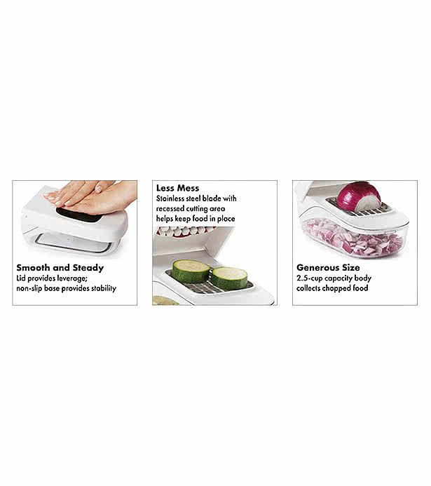 OXO Good Grips Vegetable Chopper w/ Easy-Pour Open