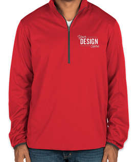 Port Authority Lightweight Active Quarter Zip Soft Shell Jacket - Color: Rich Red