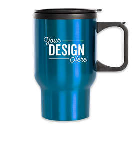 16 oz. Laguna Travel Mug - Color: Blue