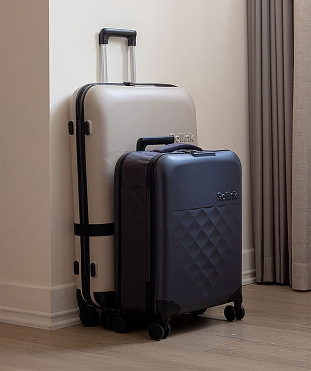 Rollink Flex 360 Large Checked Wheeled Suitcase