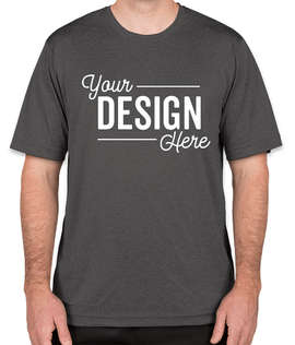 Sport-Tek Heather Contender Performance Shirt - Color: Graphite Heather