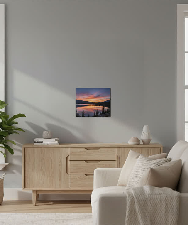 Full Color 8" x 10" Gallery Wrapped Canvas Print
