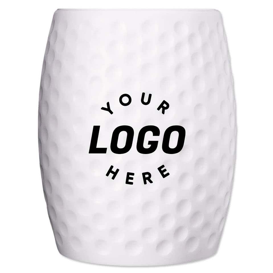 Golf Ball Textured Can Cooler