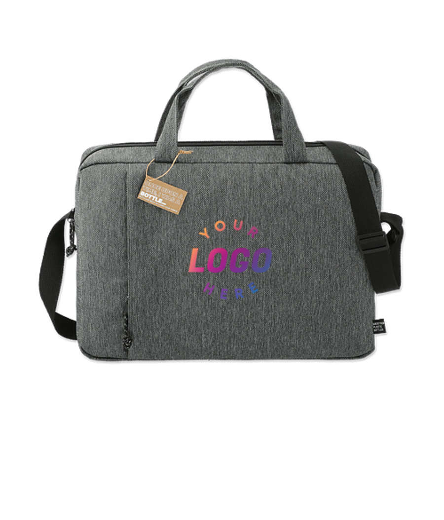 Vila Recycled 15" Computer Briefcase in Graphite
