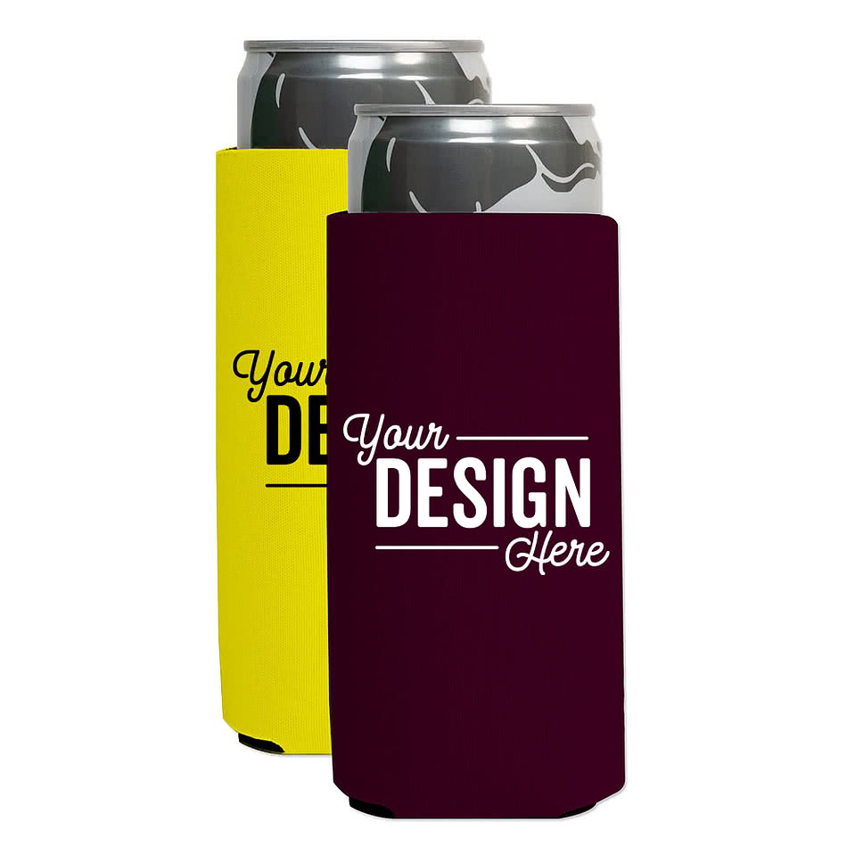 Custom Foldable Slim Can Cooler Design Can Coolers Online at CustomInk