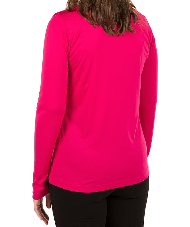 Sport-Tek Women's Competitor Long Sleeve V-Neck Performance Shirt