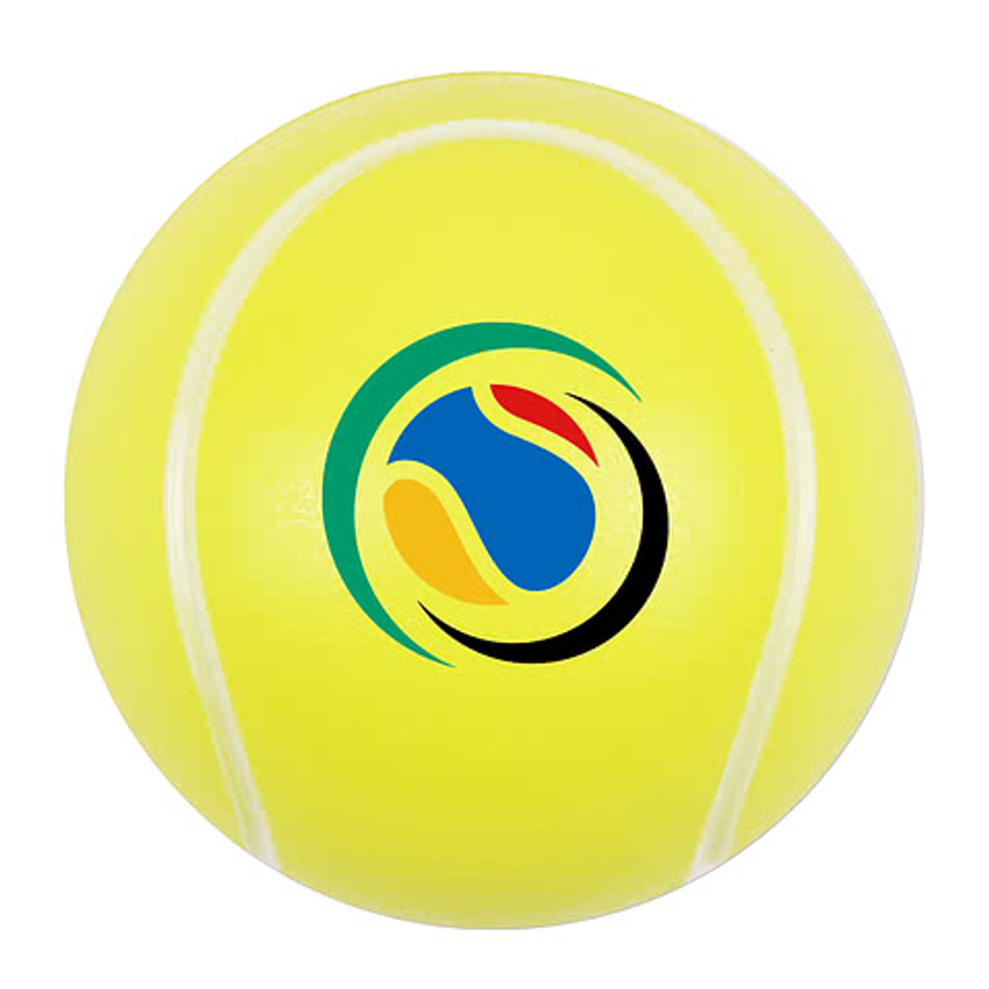 Full Color Tennis Ball Shaped Mint Container in Yellow