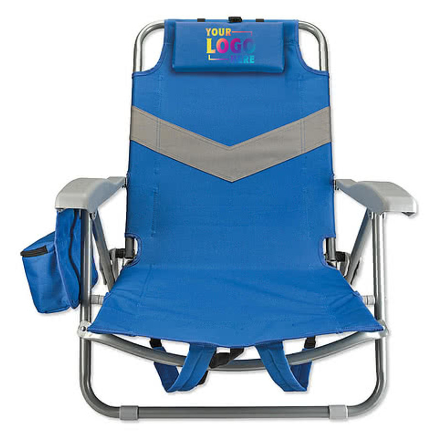Koozie® Clearwater Beach Backpack Chair in Royal