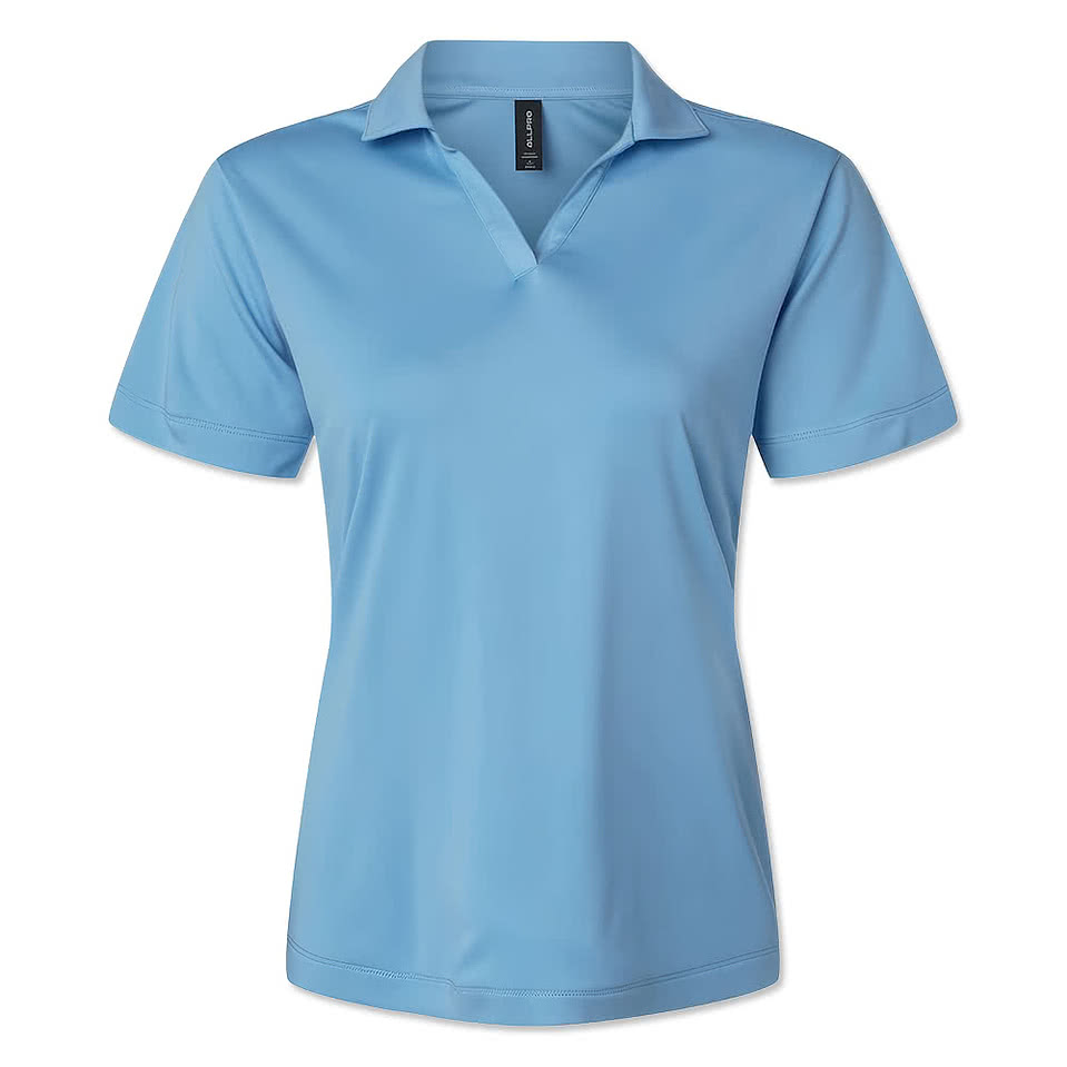 AllPro Women's Interlock UPF 50 Performance Polo - Embroidered