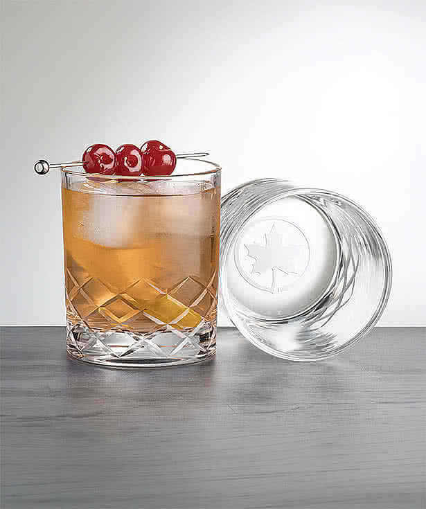 Laser Etched 24 oz. Durham Mixing Glass with Spoon