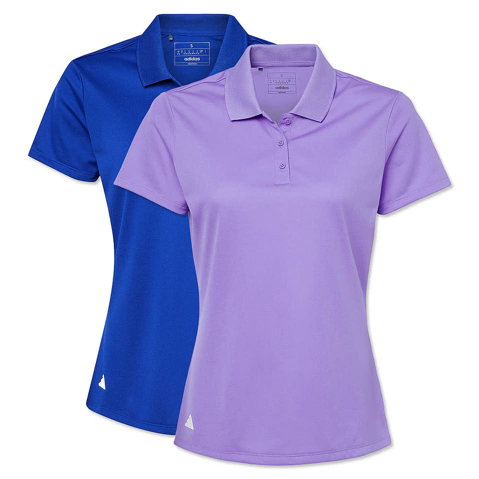 Adidas Women's Sport Recycled Performance Polo - Printed